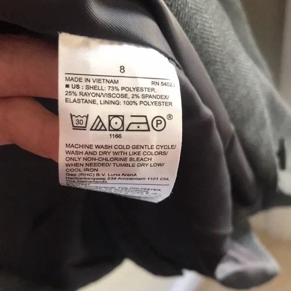 NWT! Banana Republic Women’s Dark Gray blazer single button - Picture 6 of 6